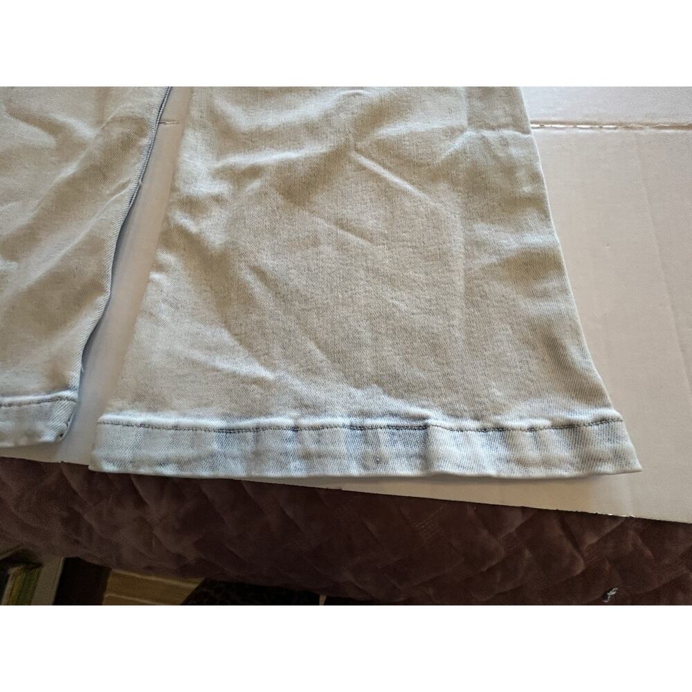 NWT Risen Jeans Women's Light Denim Wide Leg Cargo Pockets Sz 9/29 - Picture 4 of 13